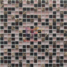 Matt Face Glass Mix Marble Mosaic Tiles (CS254)
